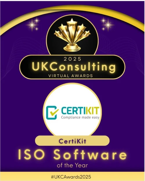 CertiKit Delighted to be Recognised with an Award